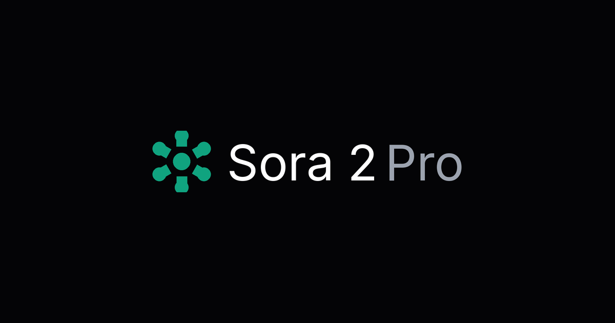 OpenAI Sora 2 Pro