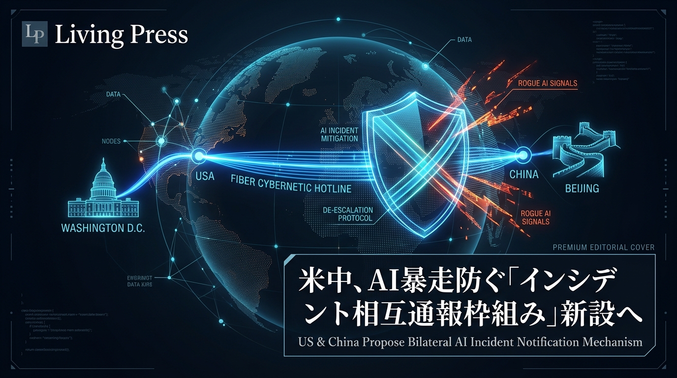 米中、AI暴走防ぐ「インシデント相互通報枠組み」新設へ