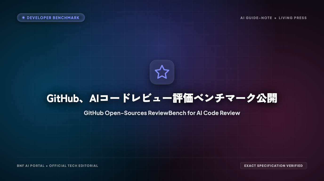 GitHub、AIコードレビュー評価ベンチマーク公開