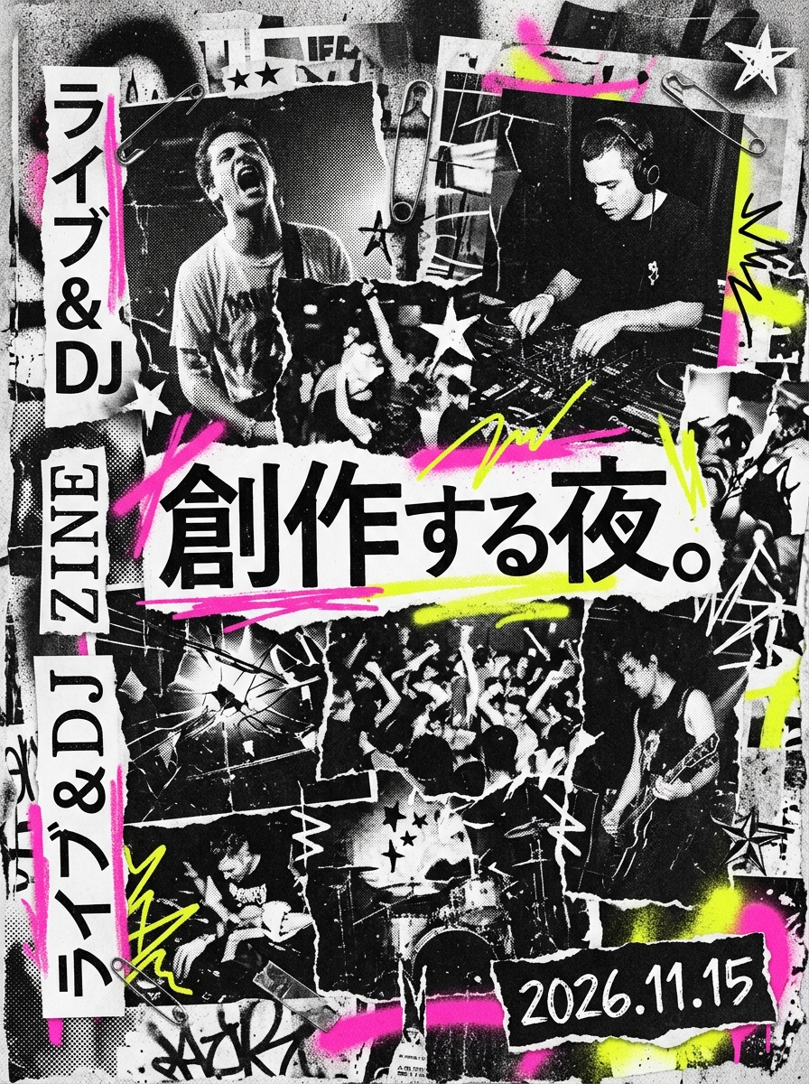 ZINE・自主制作ポスター のプレビュー